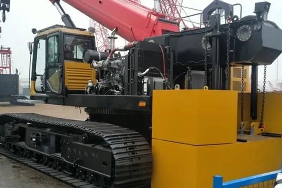 Кран гусеничный SANY SCC600TB с телескопической стрелой