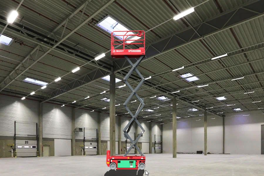 Ножничный самоходный подъёмник Sany Серия HD SPS0608HD (SPS1932HD)