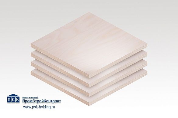 Фанера белая ФК 15x1525x1525 мм Свеза