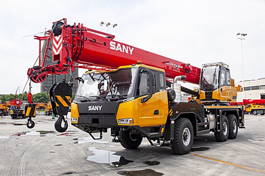 Автокран PALFINGER SANY STC250Т5-5R